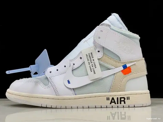 1 AQ0818-100 White Air Jordan High Off-White Retro 0513